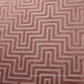 100% Polyester Dyed Matt Jacquard Velvet Cushion Fabric